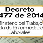 El Decreto 1477 de 2014 adopta la Tabla de Enfermedades Laborales en Colombia
