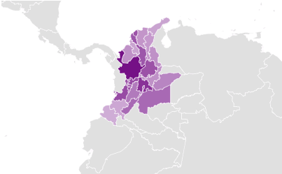 Popularidad de ARL Sura en Colombia