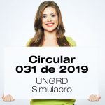 La Circular 031 de 2019 establece la fecha del simulacro nacional de evacuación