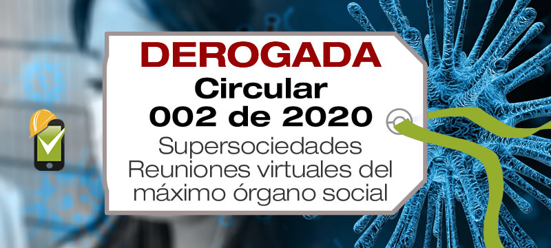 Circular 002 de 2020 de la Superintendencia de Sociedades