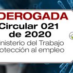 La Circular 021 de 2020 establece medidas de protección al empleo en la emergencia por COVID-19