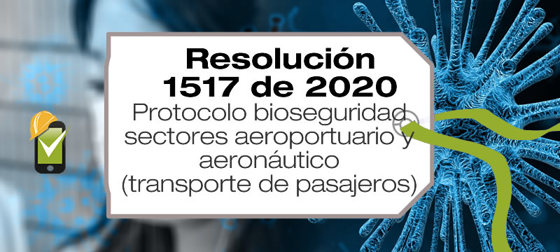La Resolución 1517 de 2020 deroga la Resolución 1054 de 2020