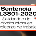 En la sentencia SL3801-2020, un trabajador de un contratista tiene un AT que le genera invalidez. La Corte condena solidariamente a la constructora dueña de la obra.