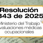 La Resolución 1843 de 2025 regula la práctica de evaluaciones médicas, pruebas de embarazo y pruebas de sustancias psicoactivas en el trabajo.