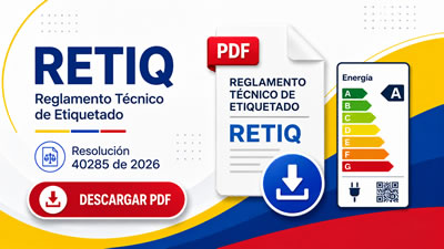Descargar el reglamento técnico de etiquetado RETIQ en PDF