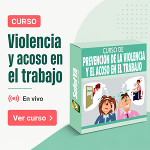 Curso de prevención de la violencia y el acoso en el trabajo